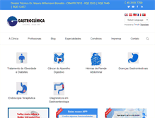 Tablet Screenshot of gastro.com.br