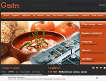 Tablet Screenshot of gastro.com.pl