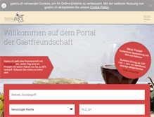Tablet Screenshot of gastro.ch