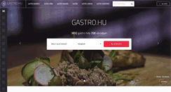 Desktop Screenshot of gastro.hu