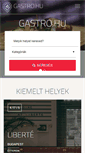 Mobile Screenshot of gastro.hu