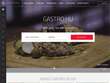 Tablet Screenshot of gastro.hu